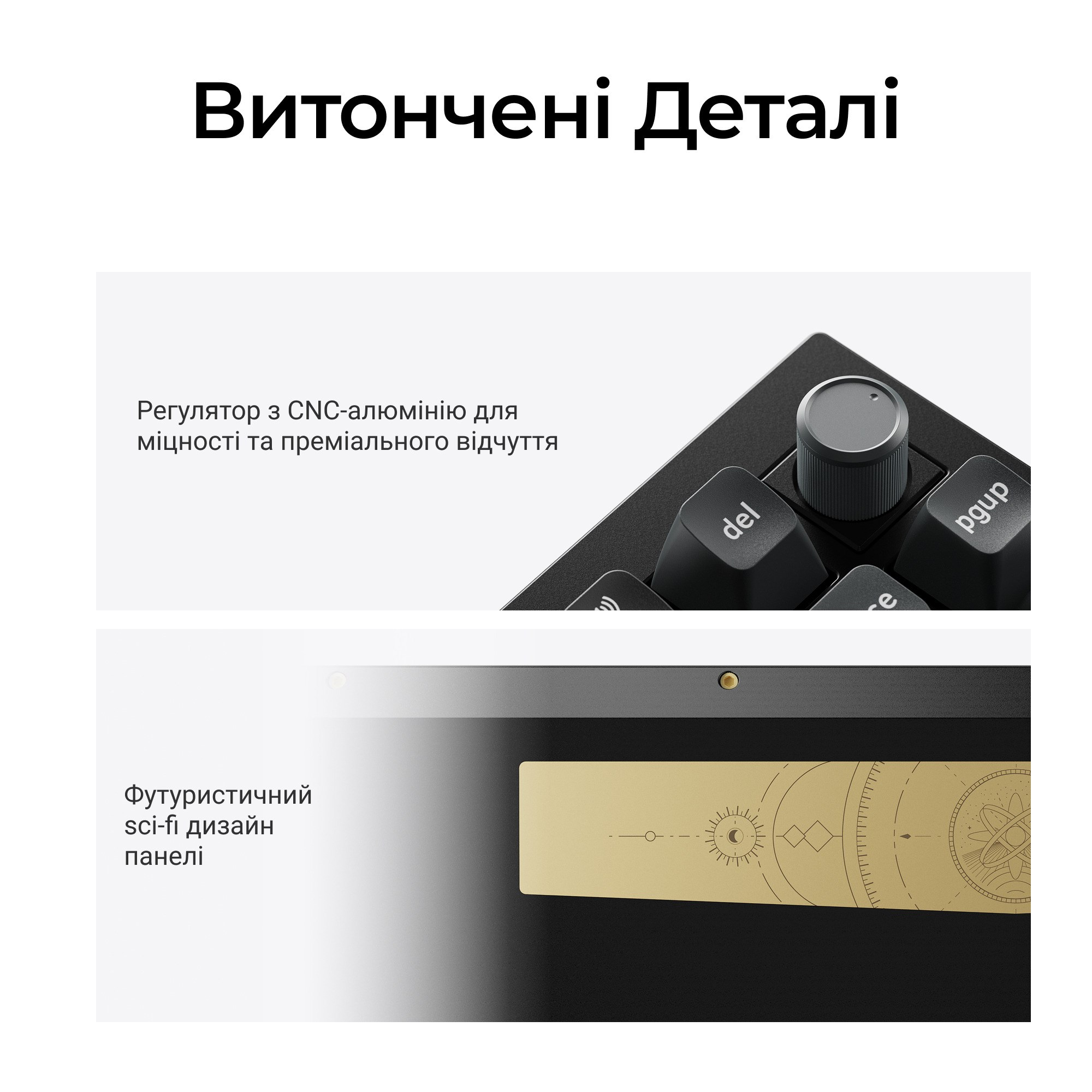 Клавіатура бездротова Keychron Q1 Ultra Keychron Red Switch Black RGB (Q1U-M1-UA)